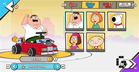 A Racing Game Featuring Peter Griffin and Hank Hill is Coming to Apple Arcade This May 2022 ...