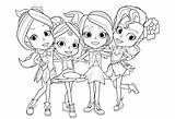 Rainbow Rangers Coloring Pages Free Printable Little Sorceresses sketch template