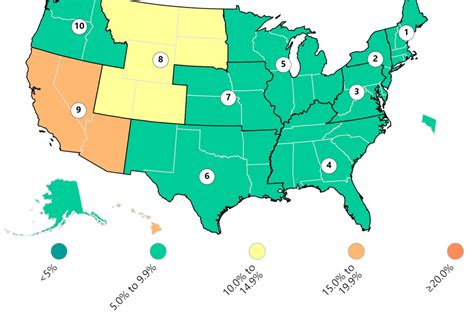COVID map shows increasing hospitalization hotspots in the United States