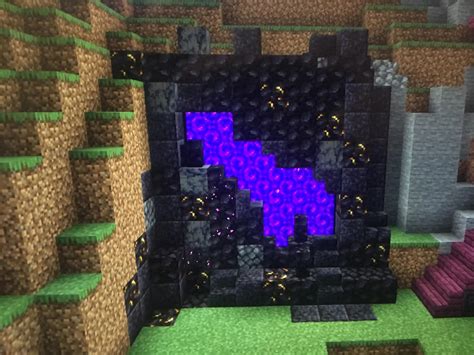 Nether portal build : r/Minecraft