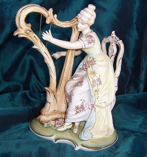 Set of Capodimonte Porcelain Figurines