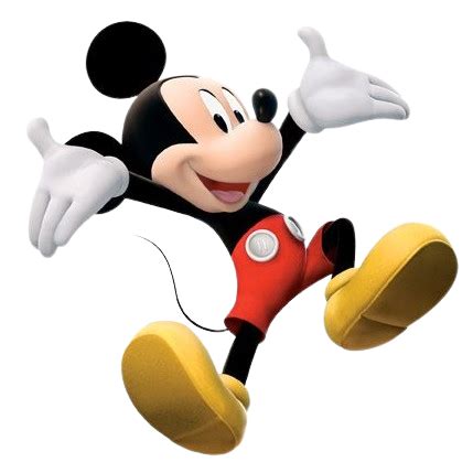 Mickey Jumping render by NAUFALISBACK on DeviantArt