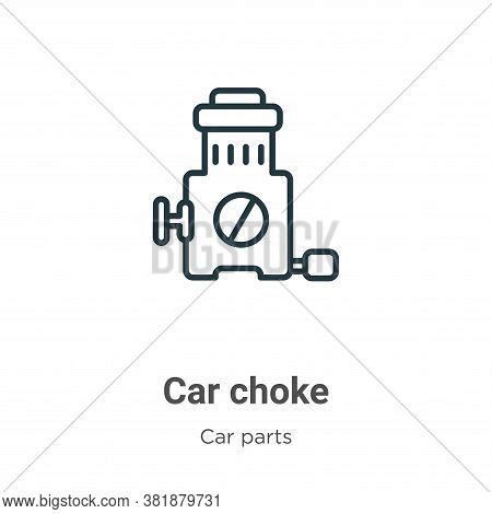 Car Choke Icon Vector & Photo (Free Trial) | Bigstock