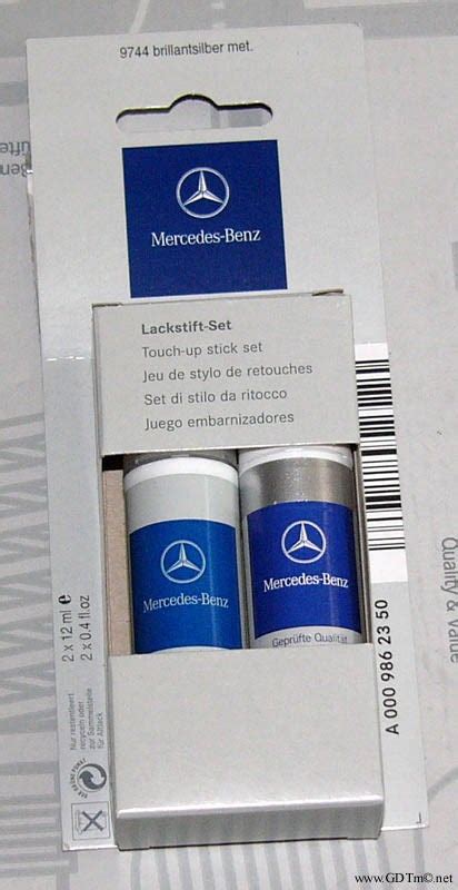 FS Mercedes-Benz touch-up paint kit - Brilliant Silver | Mercedes-Benz Forum