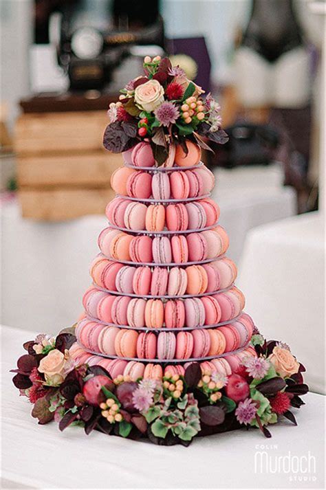 18 Sweet Macaroon Wedding Cake Ideas to Dazzle Your Guests | WeddingInclude | Wedding Ideas ...