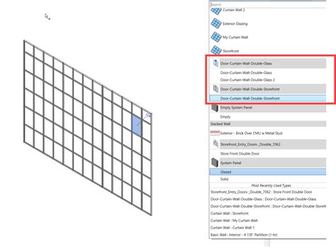 Solved: Revit door family not showing in Type Selector - Autodesk Community