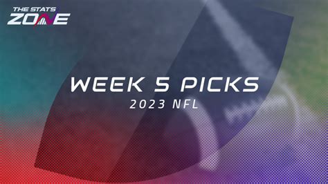 2023 NFL Picks – Week 5 - The Stats Zone