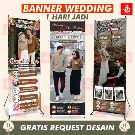 Spanduk Banner Backdrop Wedding Banner Pernikahan Spanduk Backdrop ...