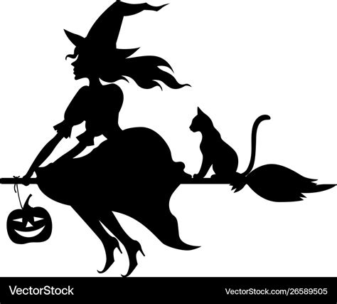 Image Witch On Broomstick - verifiedtrueblues