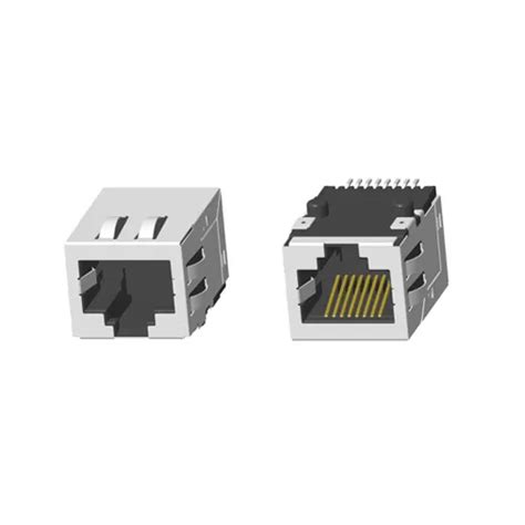 7498011008 WURTH ELEKTRONIK RJ45 1X1 TAB-DOWN SMT Shielded Connector ...