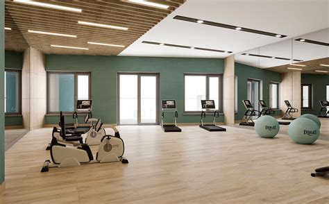 GYM Interior design :: Behance