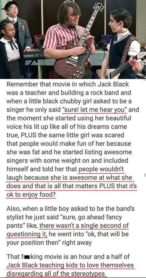 The real lesson of School of Rock | /r/wholesomememes | Jack Black | Know Your Meme