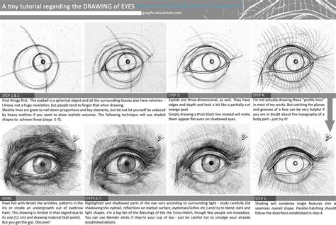 Drawing eyes - values and shading by greyfin | Eye drawing, Drawings ...