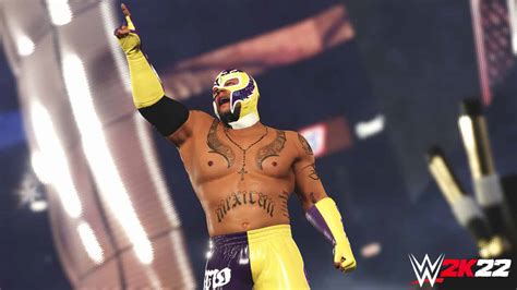 WWE 2K22 takes a look at Rey Mysterio 2K Showcase and MyRise mode in latest trailer - VideoGamer