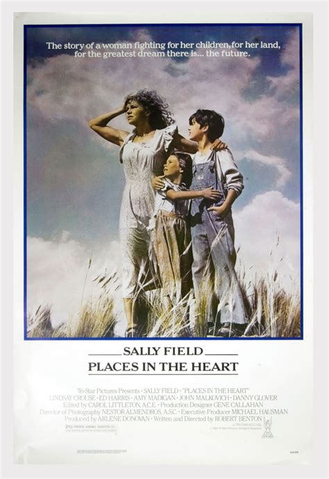 Places In The Heart Poster Movie Original Vintage 1984 Sally Field | Vintage Collectible ...