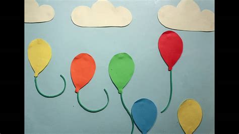 Balloons (Cut Paper Stop Motion Animation) - YouTube