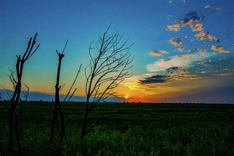 Prairie Sunset Photograph by Neal Nealis - Fine Art America