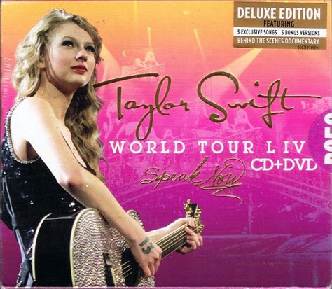 Taylor Swift - Speak Now - World Tour Live (2011, DVD) | Discogs