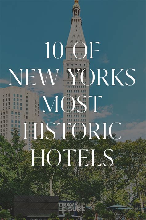 New York City's Most Historic Hotels Have Stories to Tell | Best hotel ...