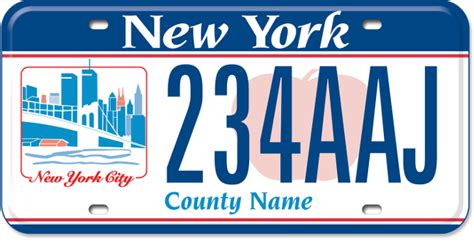 New York DMV | New York City Region | Custom plates, Island county, New york