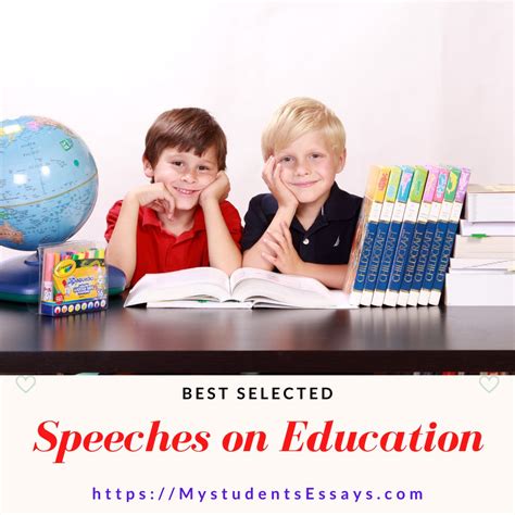 Speech On Education | Best Selected Speeches For Children & Students ...