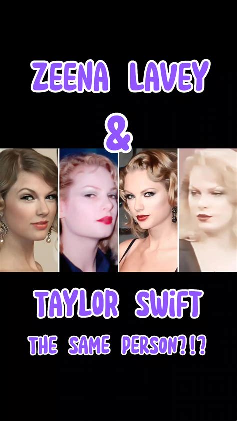 Taylor Swift & Her Vintage Doppelganger #N##taylor #swift #taylorswift #zeena #lavey #zeenalavey ...