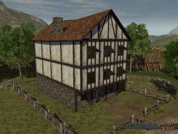 Wood & Plaster 3-Story with Open Floor Plan Village Home - Shroud of the Avatar Wiki - SotA