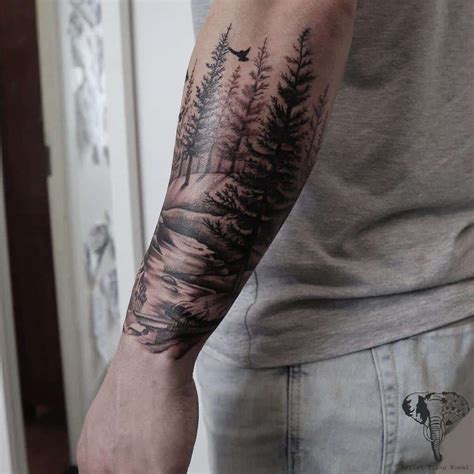 70 Cool Forest Sleeve Tattoo Ideas [2024 Inspiration Guide] | Sleeve tattoos, Forest tattoo ...