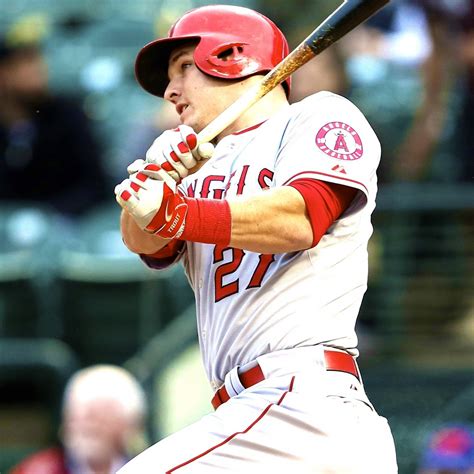 Mike Trout Becomes Youngest in MLB History to Hit 100 Home Runs, Steal ...