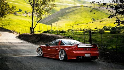 HD wallpaper: car, machine, tuning, desktop, red, honda, jdm, nsx, Acura | Wallpaper Flare