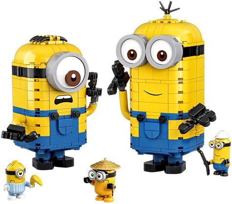 LEGO Minions: Brick-Built Minions and Their Lair (75551) Building Kit ...