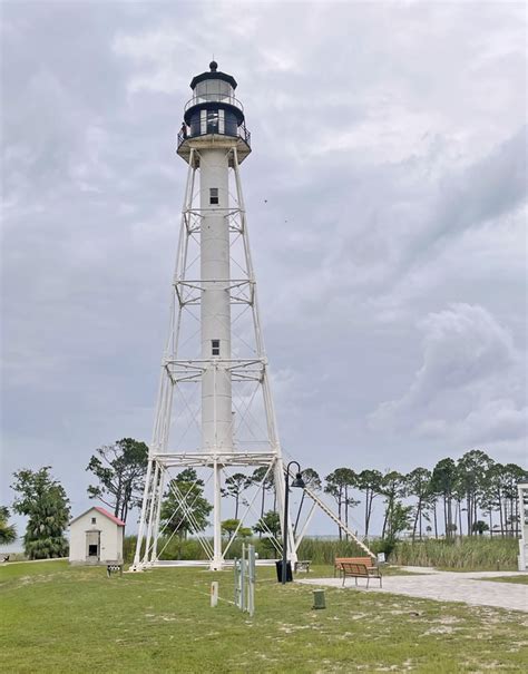 Cape San Blas Lighthouse, Florida at Lighthousefriends.com