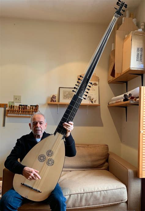 Lute and Historical Guitar Building with Michael Schreiner: A Special Kaiser Theorbo