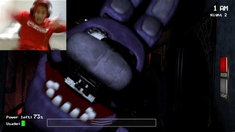 FNAF 1 GAMEPLAY! - LETS FREAK THE HELL OUT!!! - YouTube