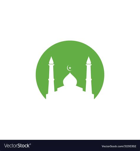 Islamic logo Royalty Free Vector Image - VectorStock