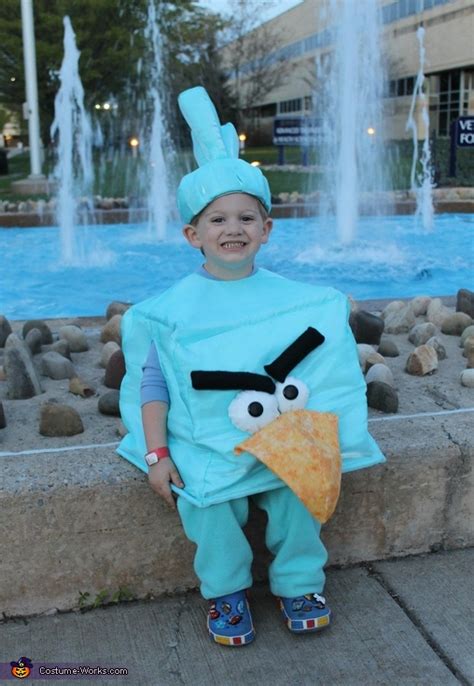 Angry Birds Ice Bird Costume | Last Minute Costume Ideas