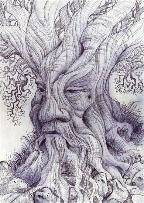 Will Terry - Children's Book Illustrator: Tree Face Assignment