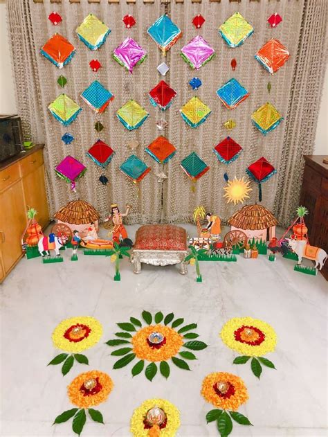 Bhogi Pallu decor | Diy kite decorations, Kite decoration, Diy kite