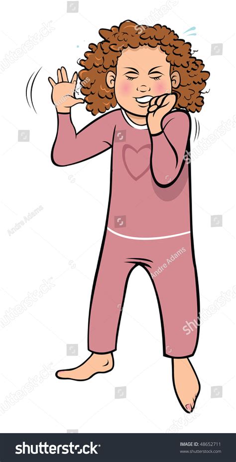 Cartoon Vector Illustration Girl Temper Tantrum Stock Vector (Royalty Free) 48652711 | Shutterstock