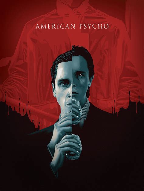 American Psycho Poster Christian Bale Movie Poster Print - Etsy