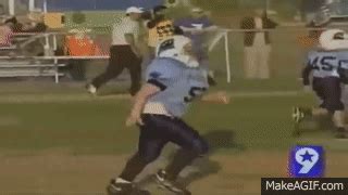 Blind Kid Playing Football on Make a GIF