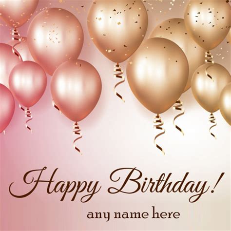 happy birthday wishes balloons greeting cards with name pictures