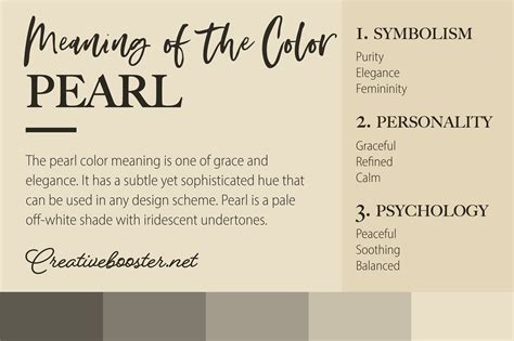 Pearl Color Meaning: Pearl Symbolizes Purity and Uniqueness ...