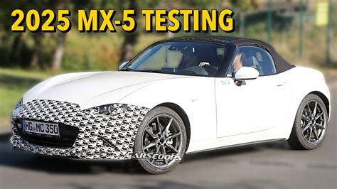 Next Generation New 2025 NE Mazda MX-5 Testing in Germany - YouTube