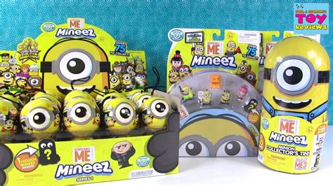 Minions Mineez Huge Palooza Collectors Tin Opening Toy Review ...