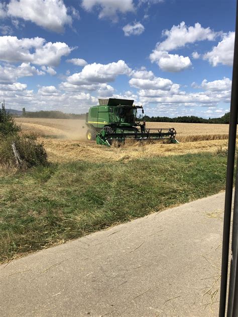 Now harvesting wheat : r/farming