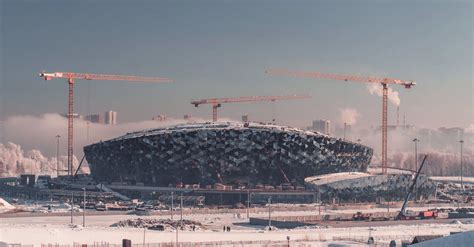 Stadium Under Construction · Free Stock Photo