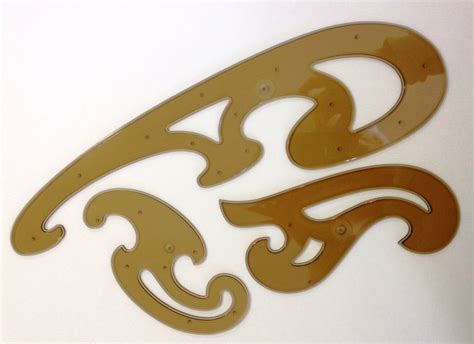 French Curve Set of 3 - £5.35 - Pegasus Art