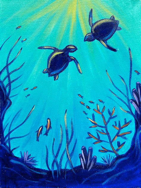 Sea Turtle Painting