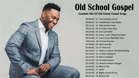 Top Old School Gospel Songs | The Best Playlist Of Old School Gospel Songs - YouTube